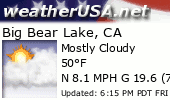 Click for Forecast for Big Bear Lake, California from weatherUSA.net
